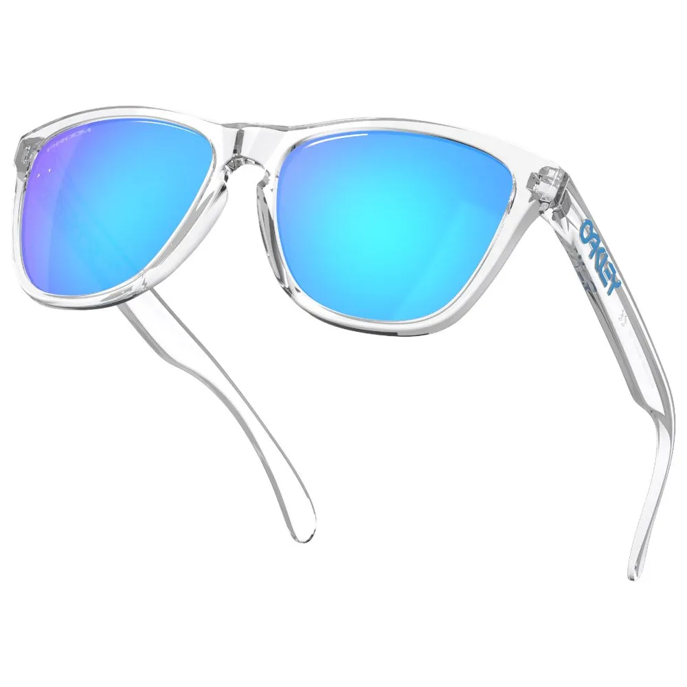 Gafas Oakley Frogskins Crystal Clear Prizm Sapphire Iridium