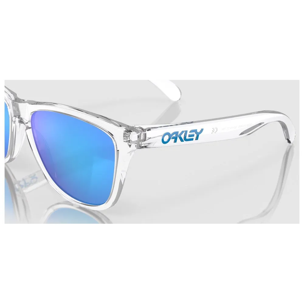 Gafas Oakley Frogskins Crystal Clear Prizm Sapphire Iridium