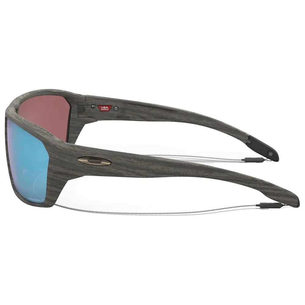 Gafas Oakley Split Shot Woodgrain Prizm Deep Water Polarized