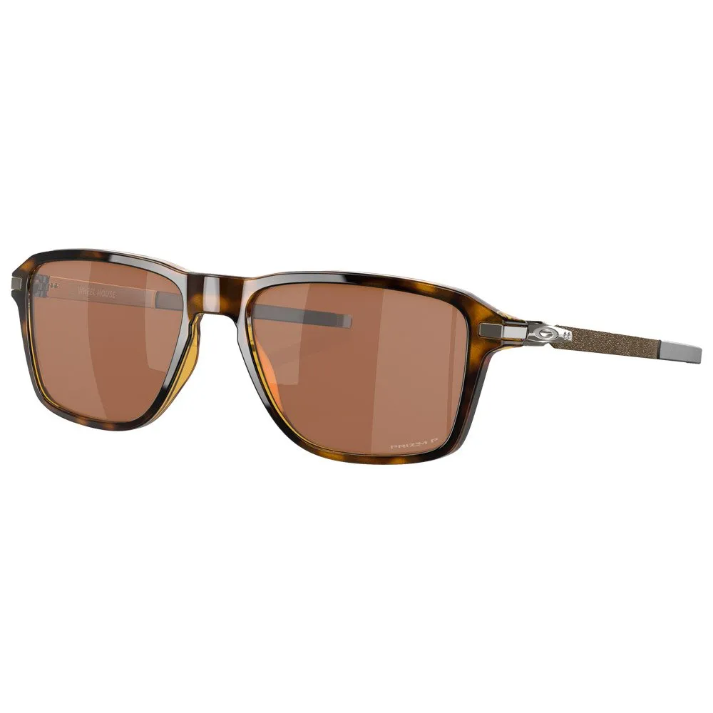 Gafas Oakley Wheel House Polished Brown Tortoise Prizm Tungsten Polarized