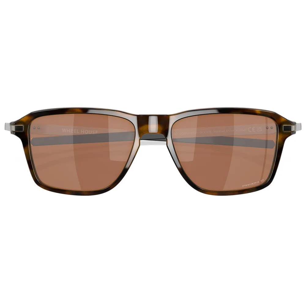 Gafas Oakley Wheel House Polished Brown Tortoise Prizm Tungsten Polarized