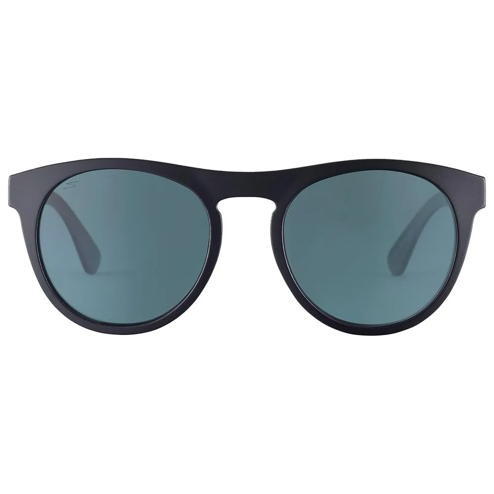 Gafas Serengeti Kingman Matte Black Saturn Polarized Petrol Blue