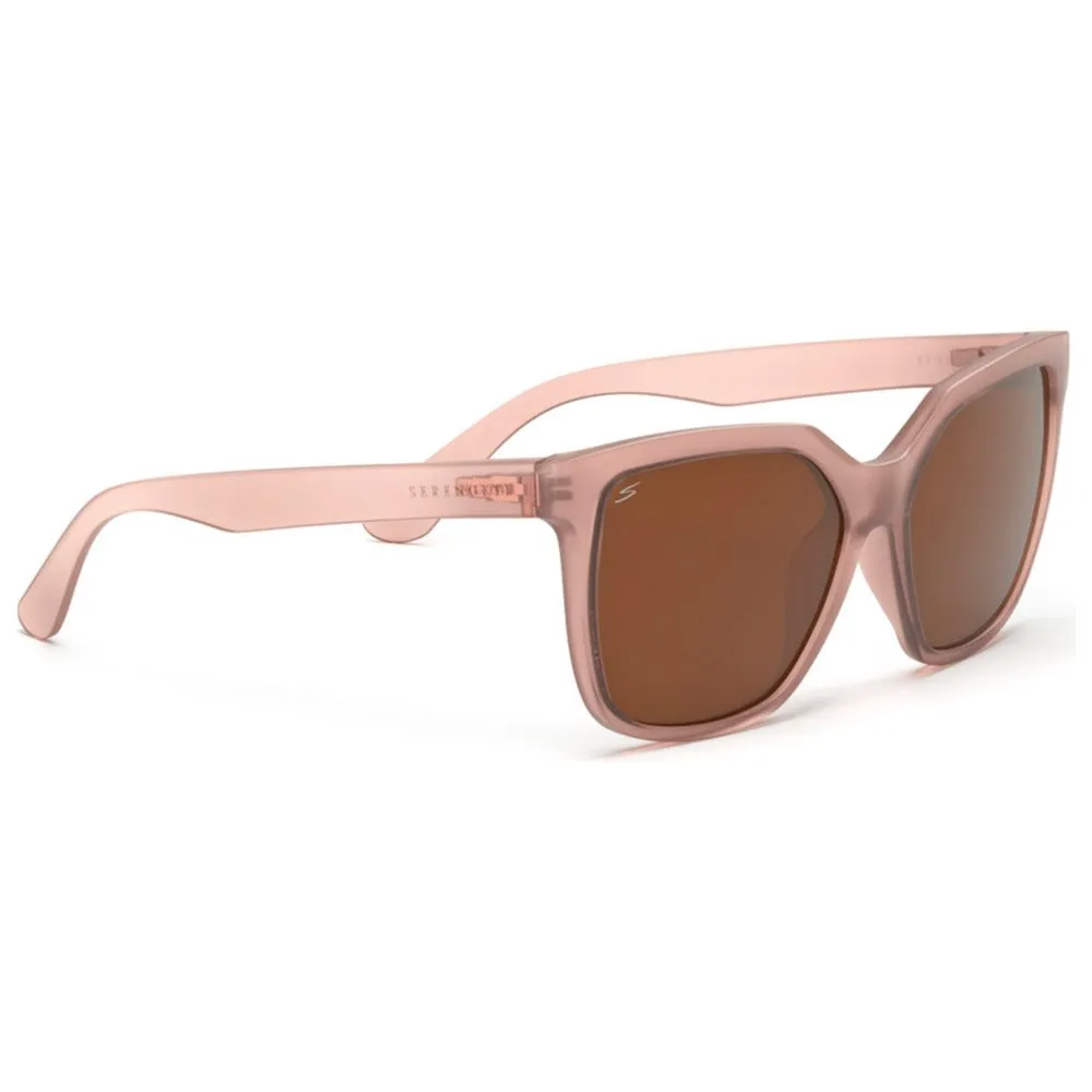 Gafas Serengeti Wakota Matte Crystal Pink Saturn Polarized Drivers