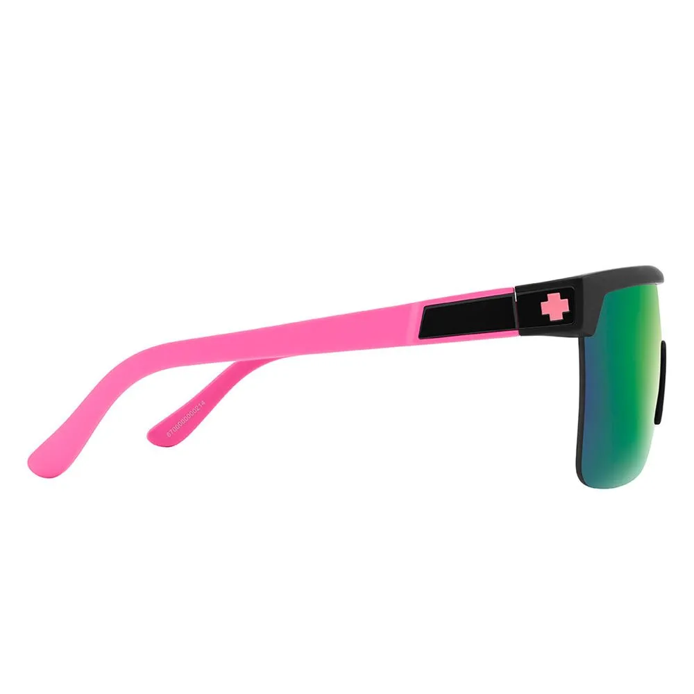 Gafas Spy Flynn 50/50 Matte Black Matte Pink Happy Gray Green Light Green Mirror