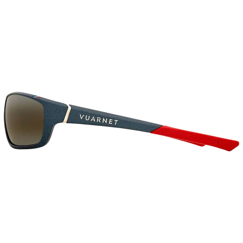 Gafas Vuarnet Vl1918 Racing Medium Small Bleu Foncé Mat Flag Rouge Skilynx