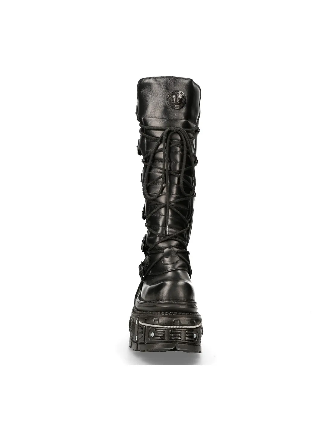 HIGH BOOT BLACK IMPERFECT  M-272-C46