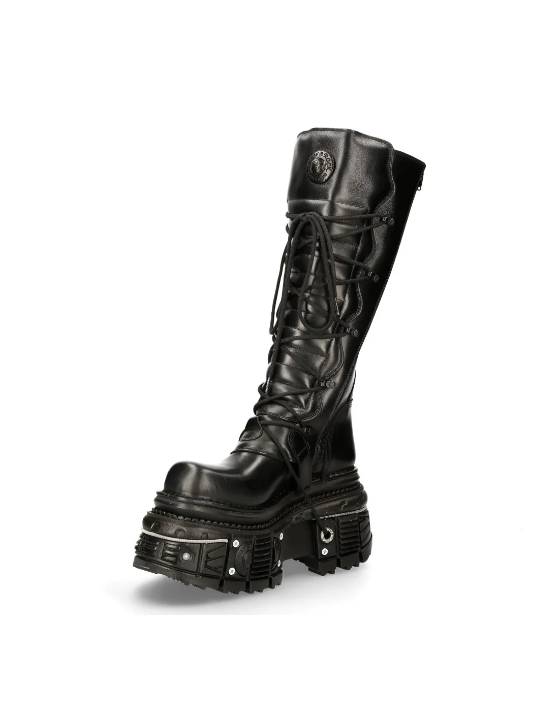 HIGH BOOT BLACK IMPERFECT  M-272-C46