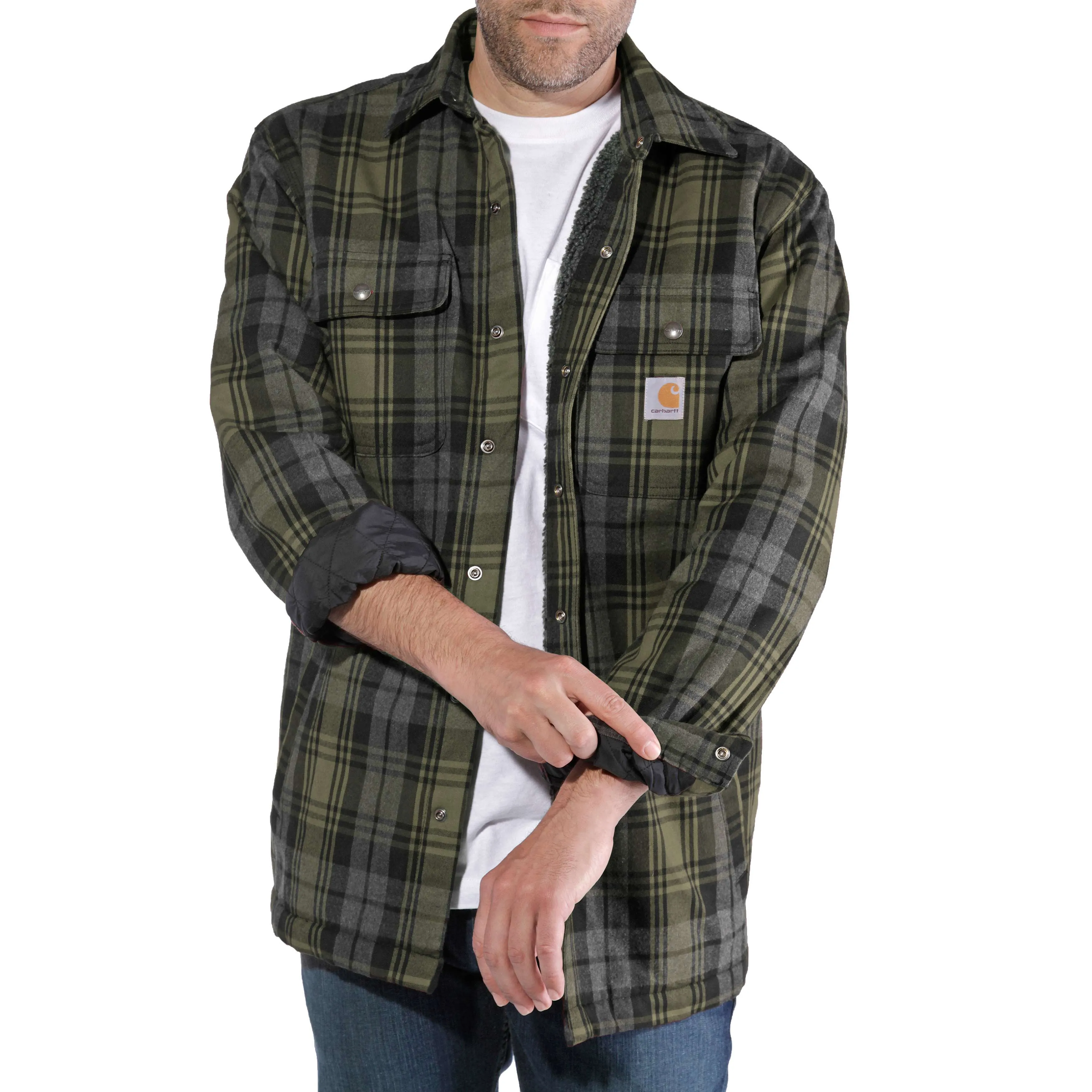 Hubbard Sherpa Lined Shirt Jacket