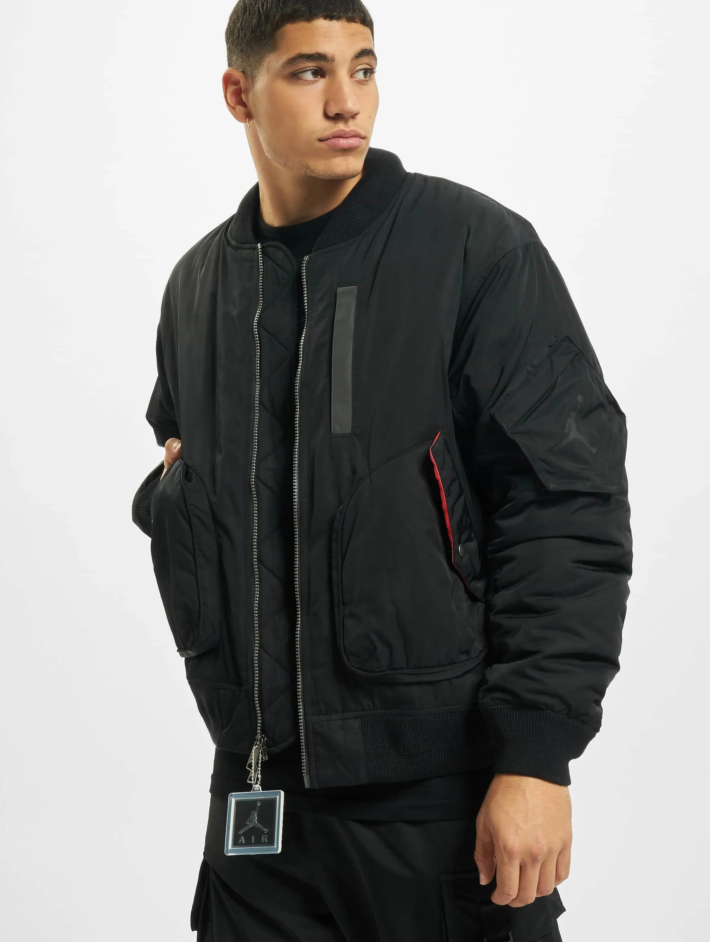 Jordan MA-1 Bomber Jacket Black/Infrared 23/Reflect