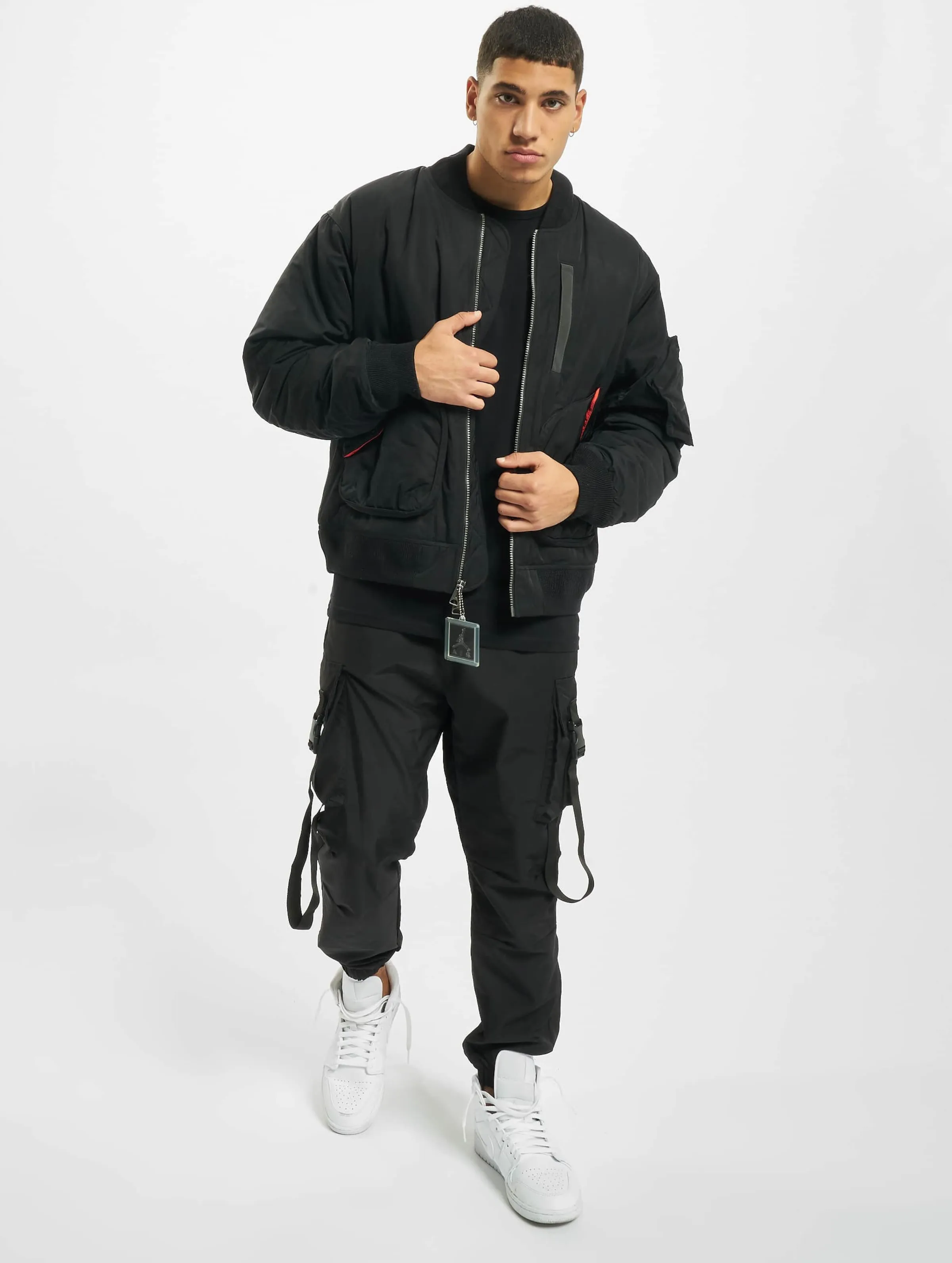 Jordan MA-1 Bomber Jacket Black/Infrared 23/Reflect