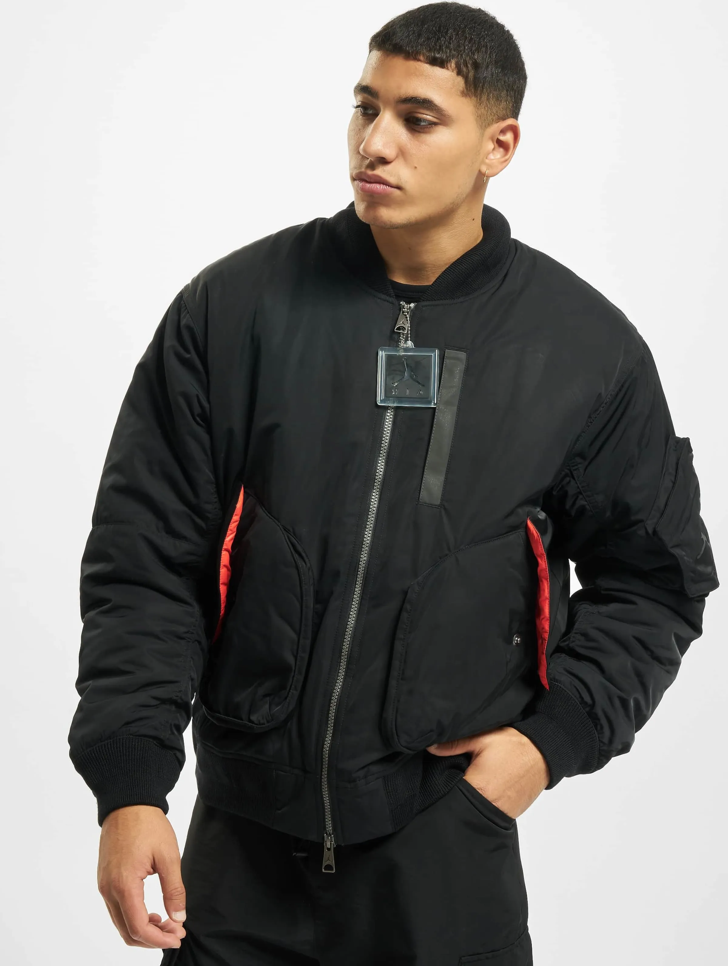 Jordan MA-1 Bomber Jacket Black/Infrared 23/Reflect