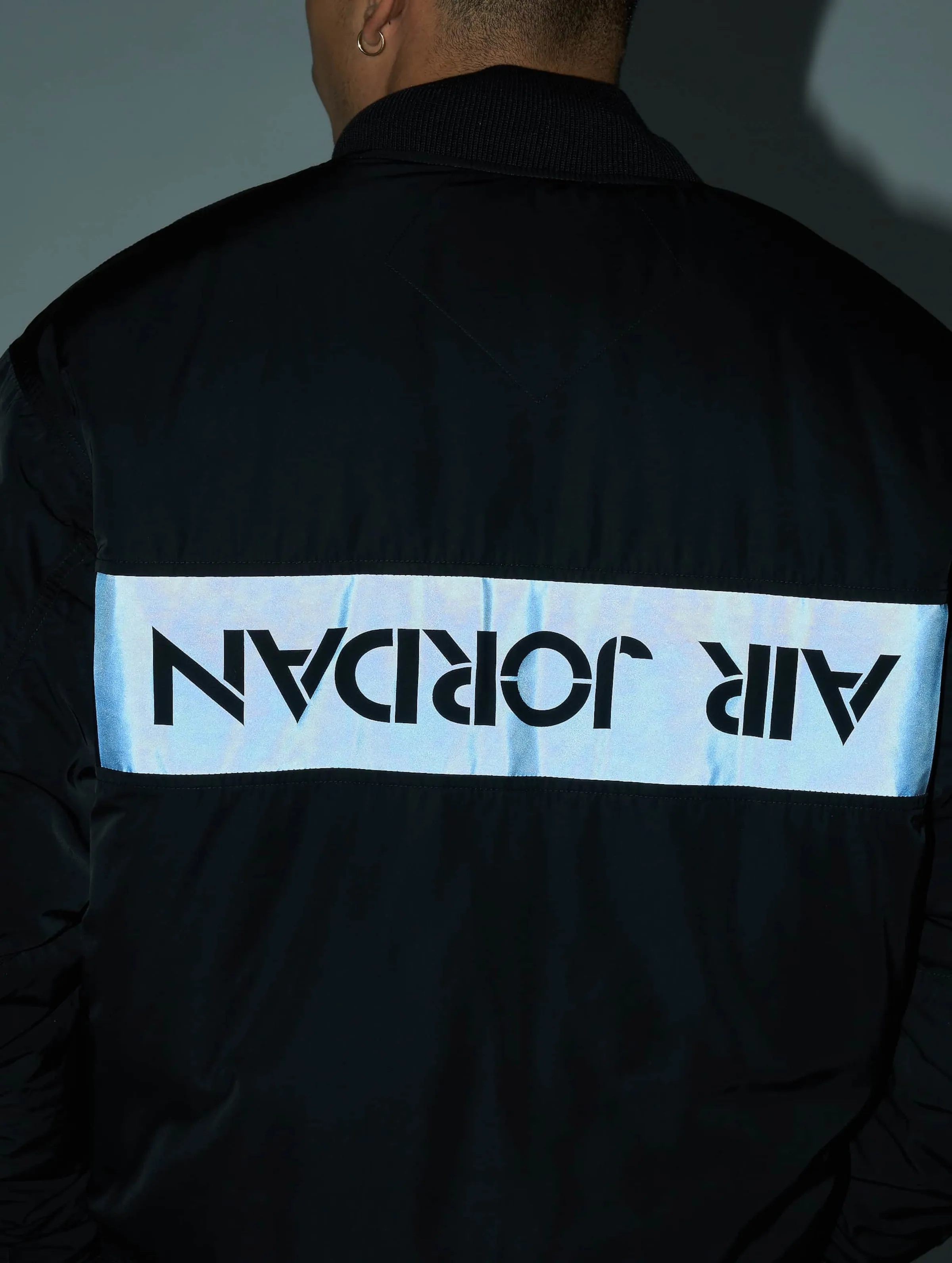 Jordan MA-1 Bomber Jacket Black/Infrared 23/Reflect