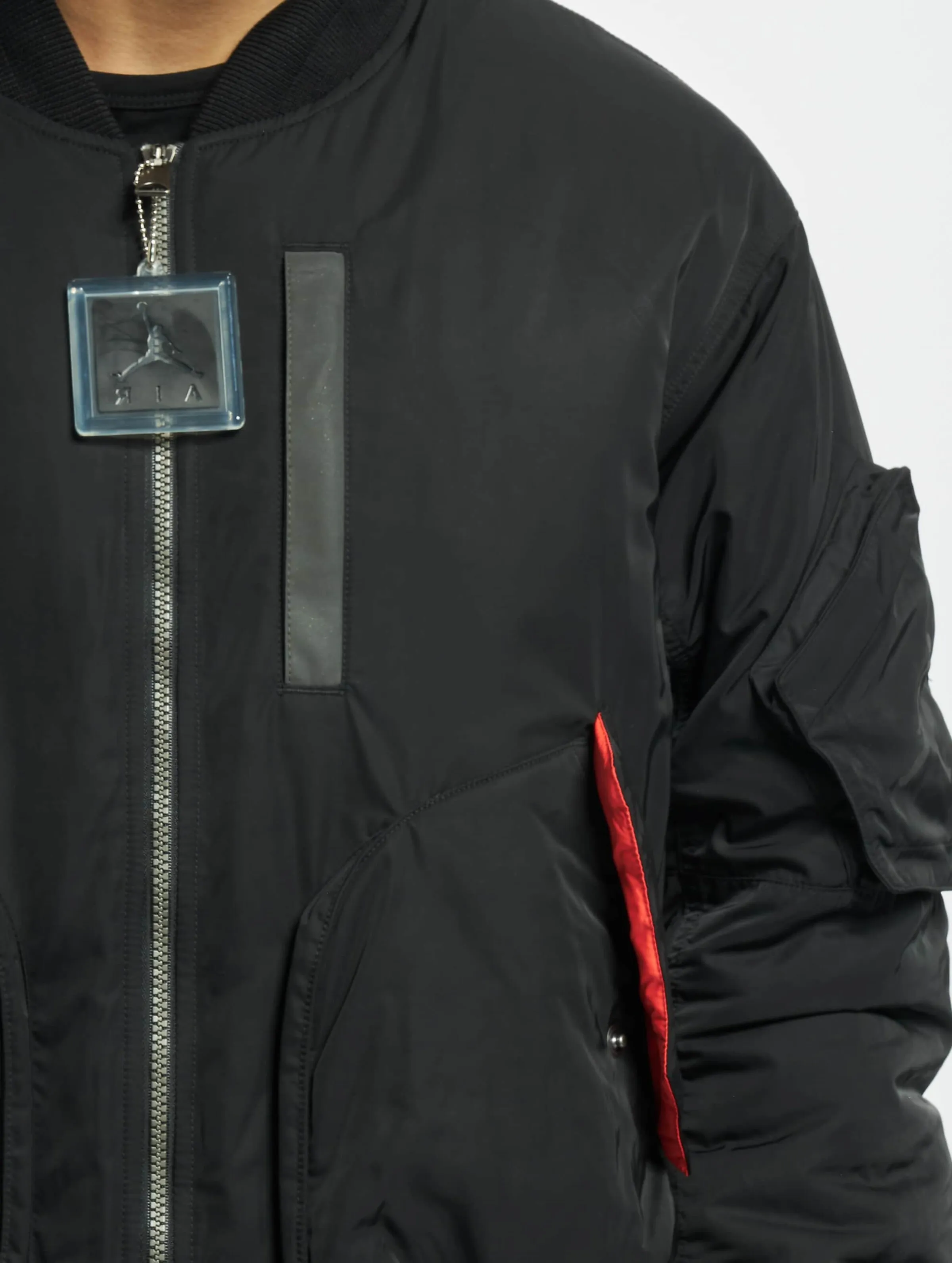 Jordan MA-1 Bomber Jacket Black/Infrared 23/Reflect