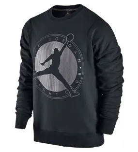 Jordan Sudadera Flight Club Graphic Crew (010/negro/gris)