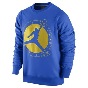 Jordan Sudadera Flight Club Graphic Crew (474/royal/amarillo)