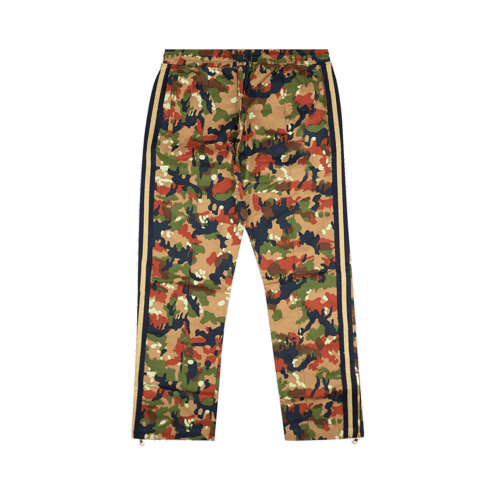 Just Don Camo Camp Side Stripe Track Pants