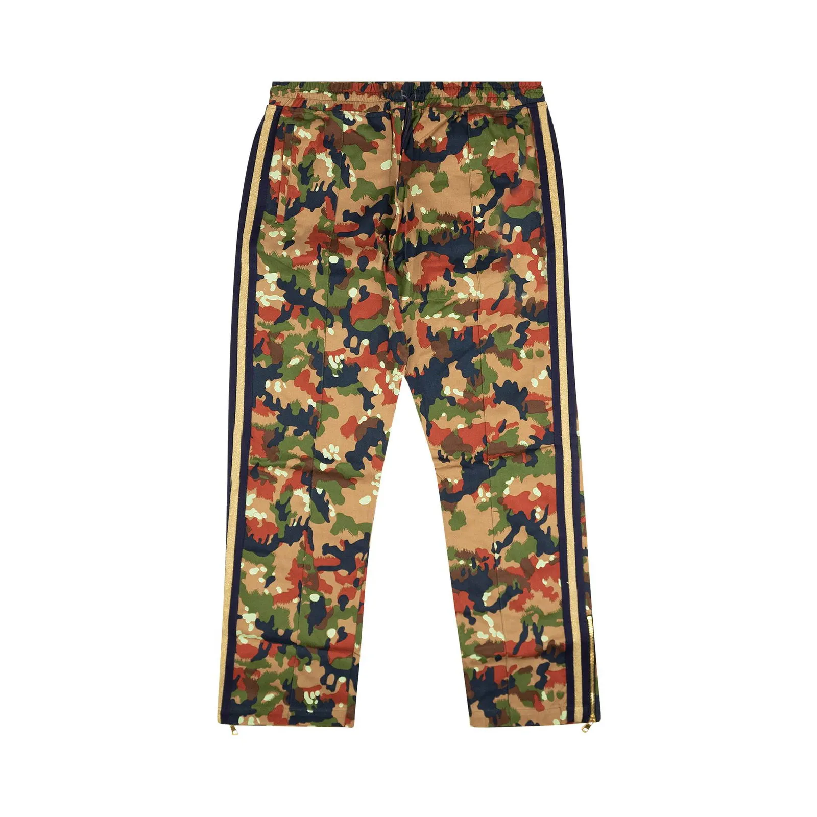 Just Don Camo Camp Side Stripe Track Pants