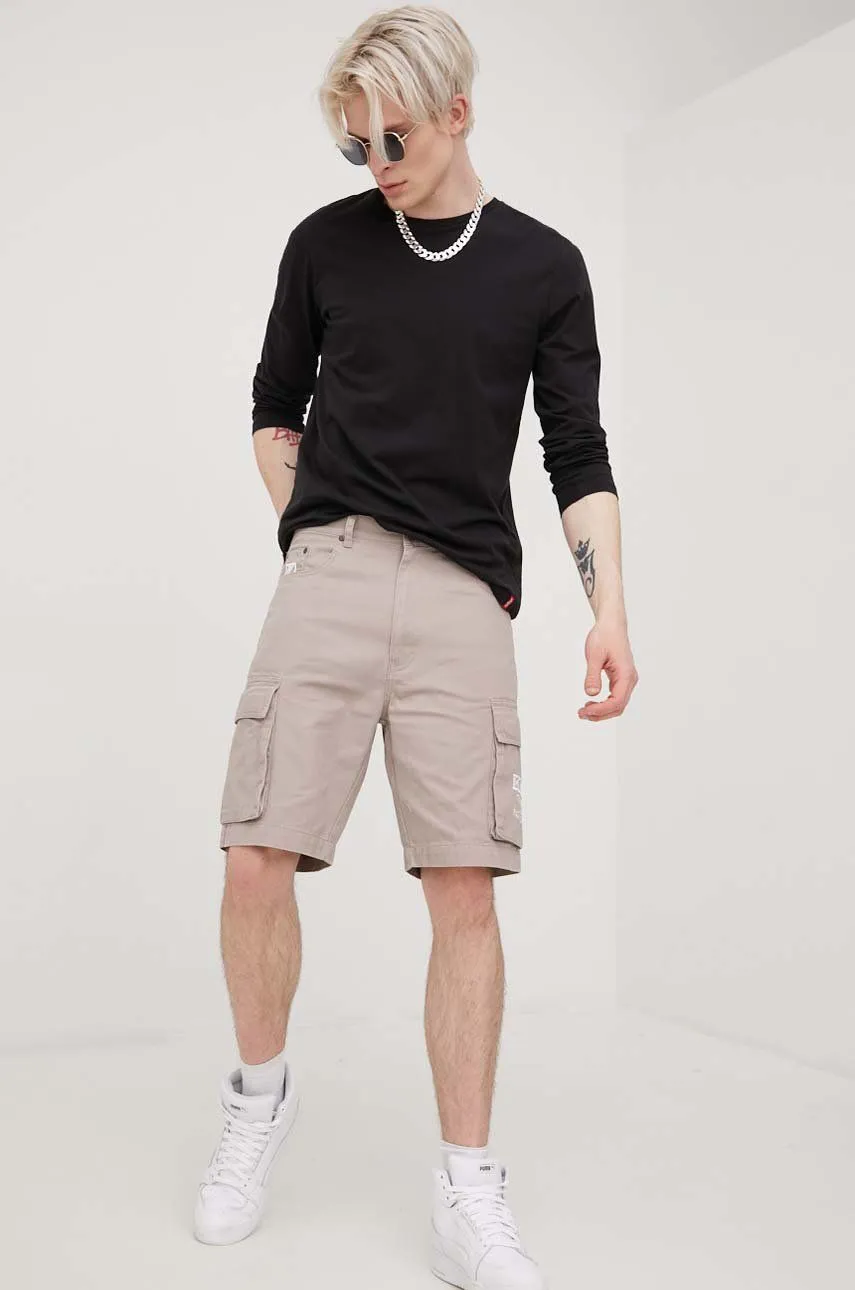 Karl Kani Retro Washed Cargo Shorts