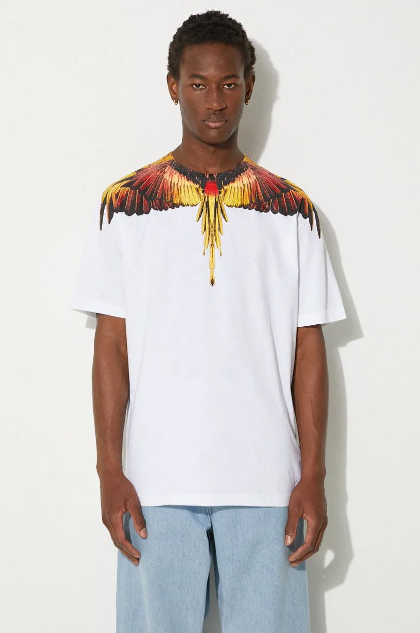 Marcelo Burlon Icon Wings Basic T-Shirt Print