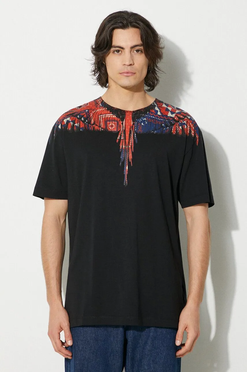 Marcelo Burlon Wings Basic Graphic Print T-Shirt