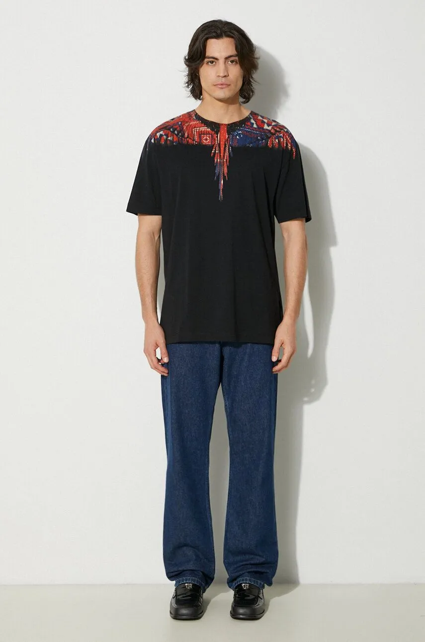 Marcelo Burlon Wings Basic Graphic Print T-Shirt