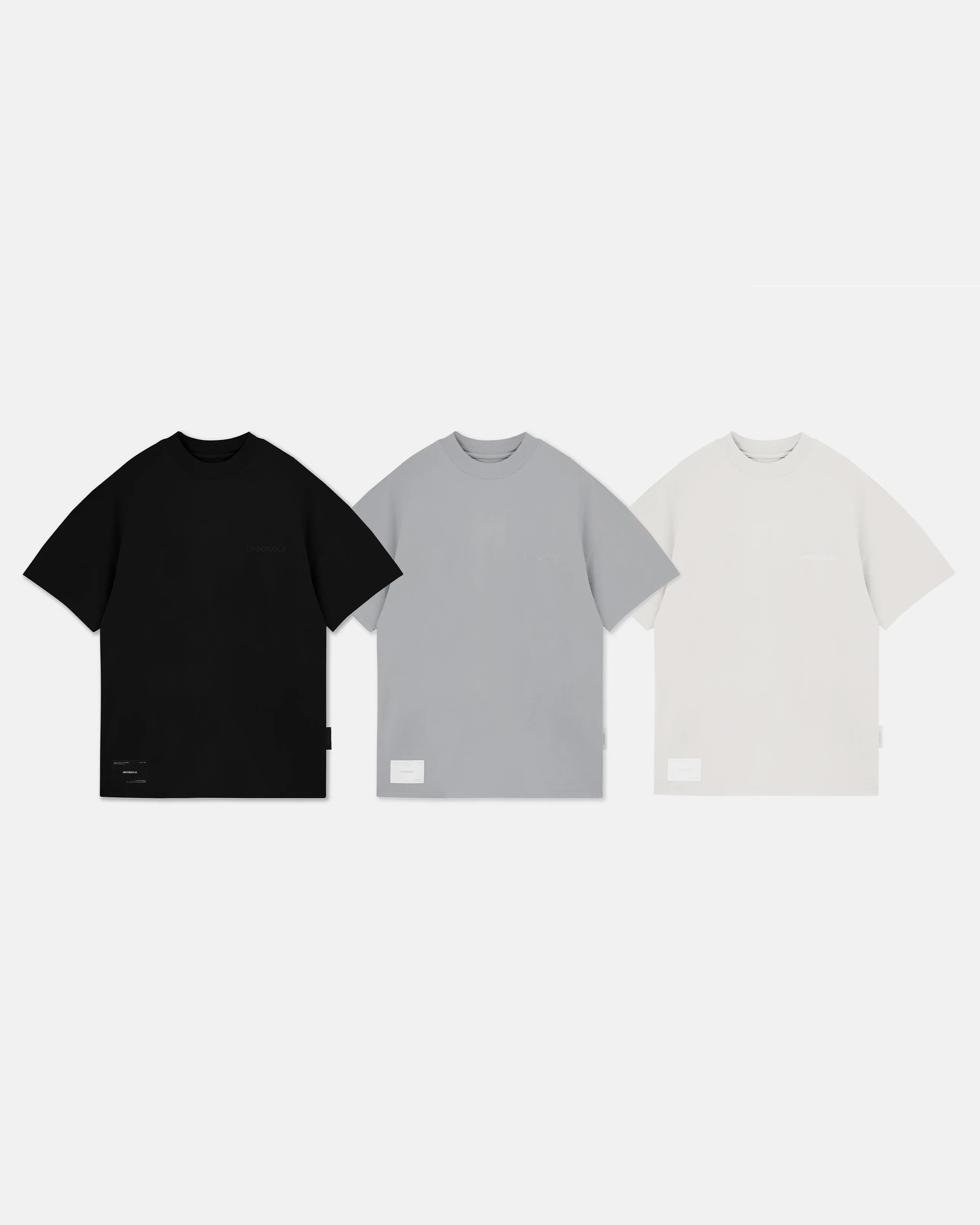 Pack x3 Solid III Basic T-shirt