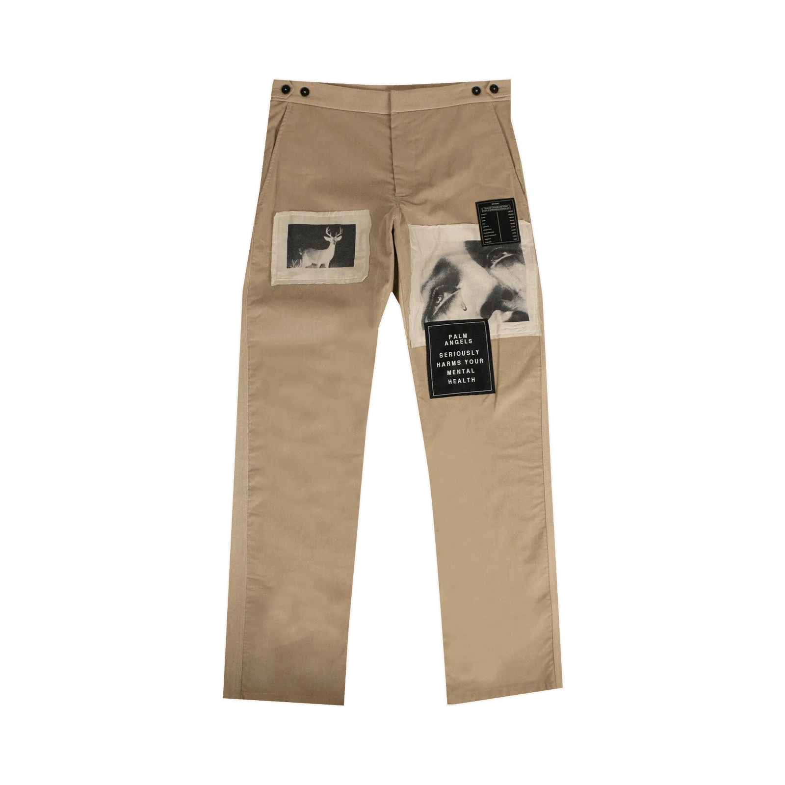 Palm Angels Corduroy Patch Pants