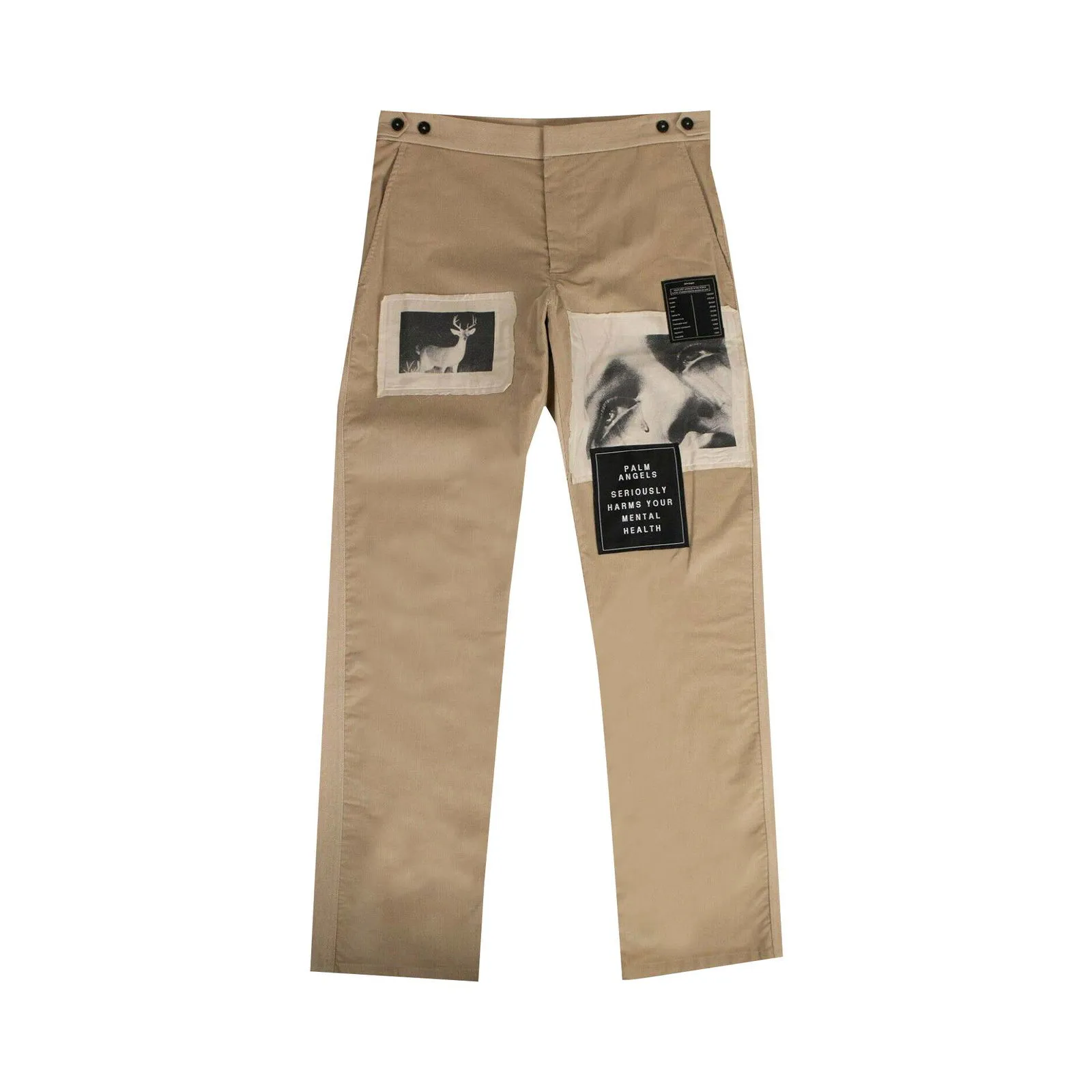 Palm Angels Corduroy Patch Pants