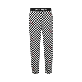 Palm Angels Damier Print Easy Pants