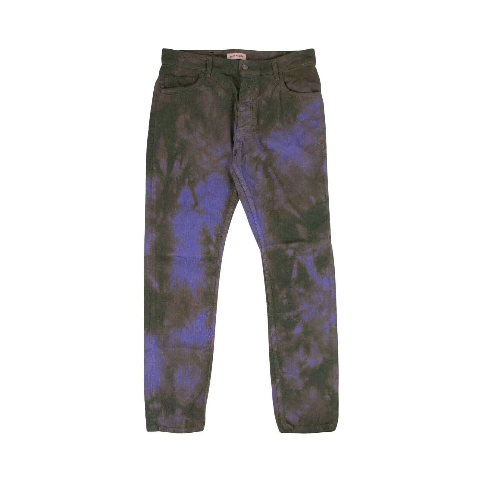 Palm Angels Denim Corduroy Tie-Dye Pants