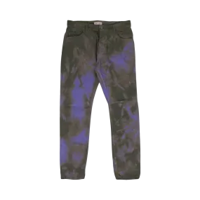 Palm Angels Denim Corduroy Tie-Dye Pants