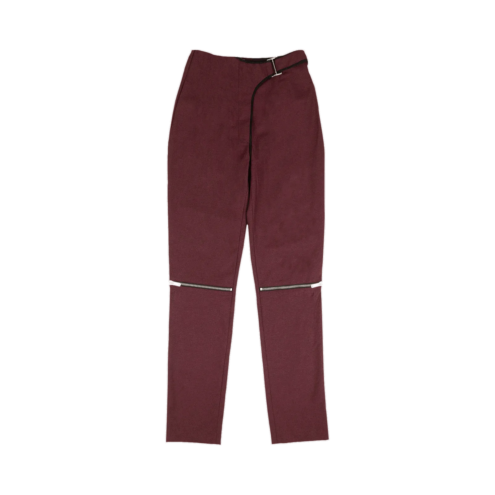 Palm Angels Zip Detail Straight Pants