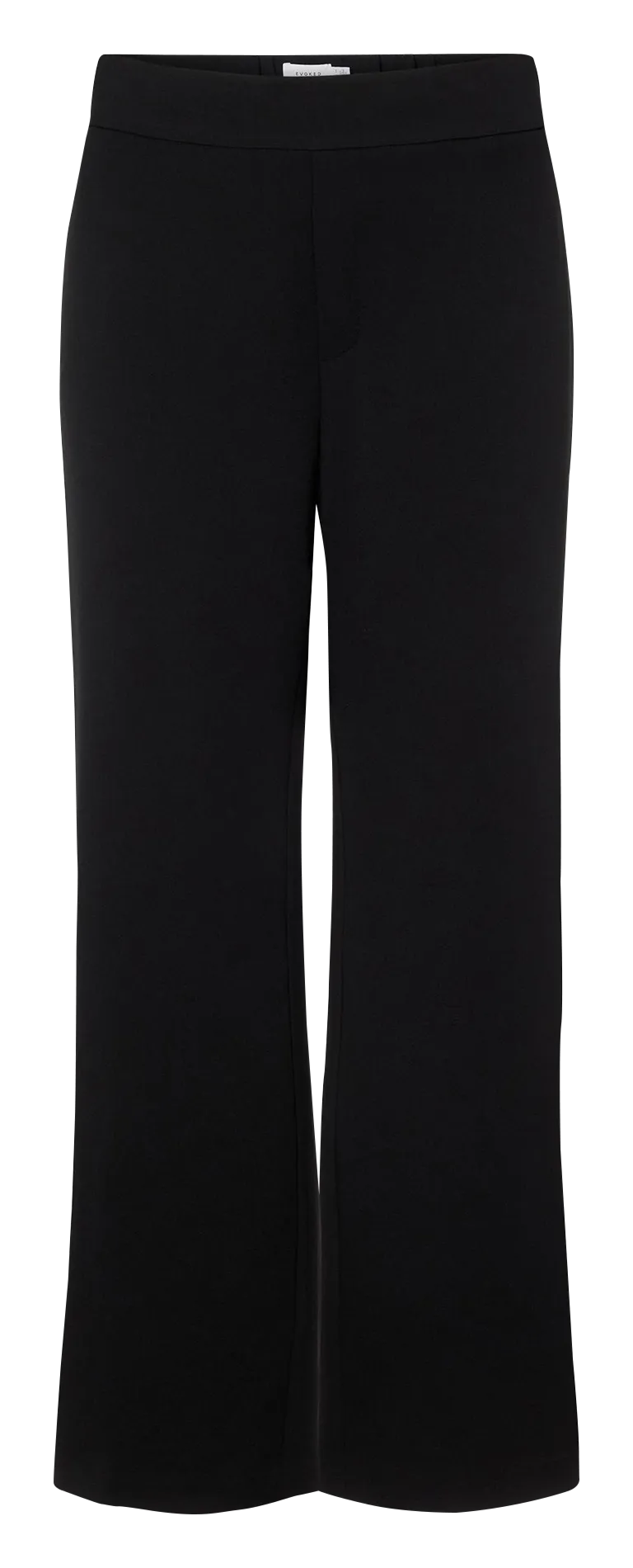 Pantalón corte ancho en negro