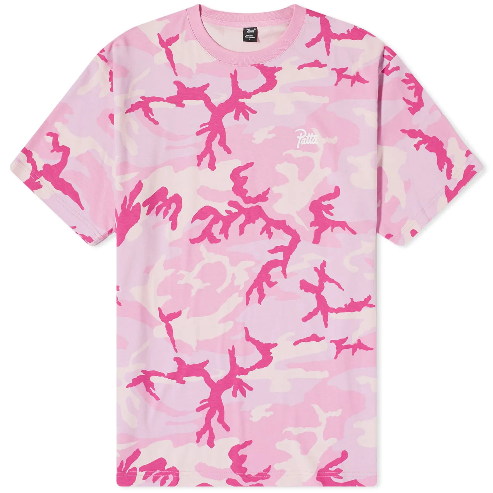 Patta Basic Camo Script T-Shirt