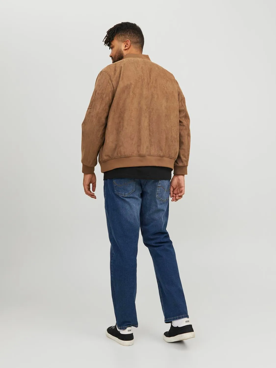 Plus Size Chaqueta bomber | Marrón claro | Jack & Jones®