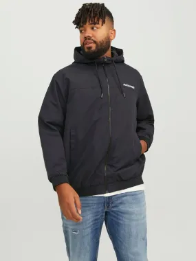 Plus Size Chaqueta bomber | Negro | Jack & Jones®