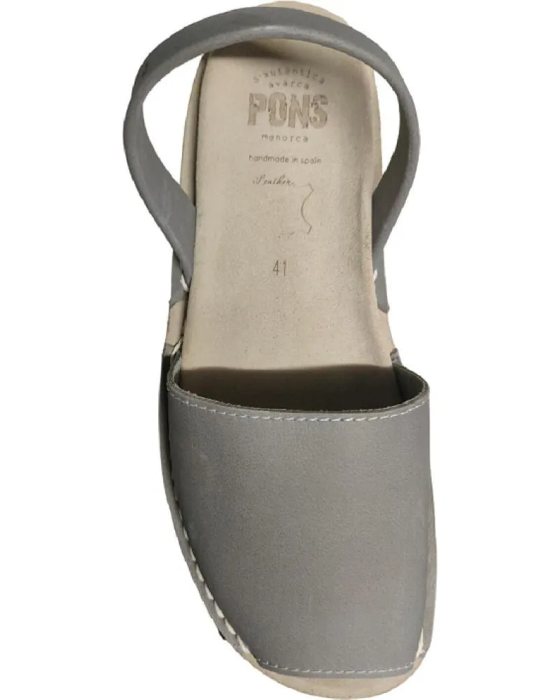 Sandalias AVARCA  de Hombre PONS 823 SOURIS  GRIS