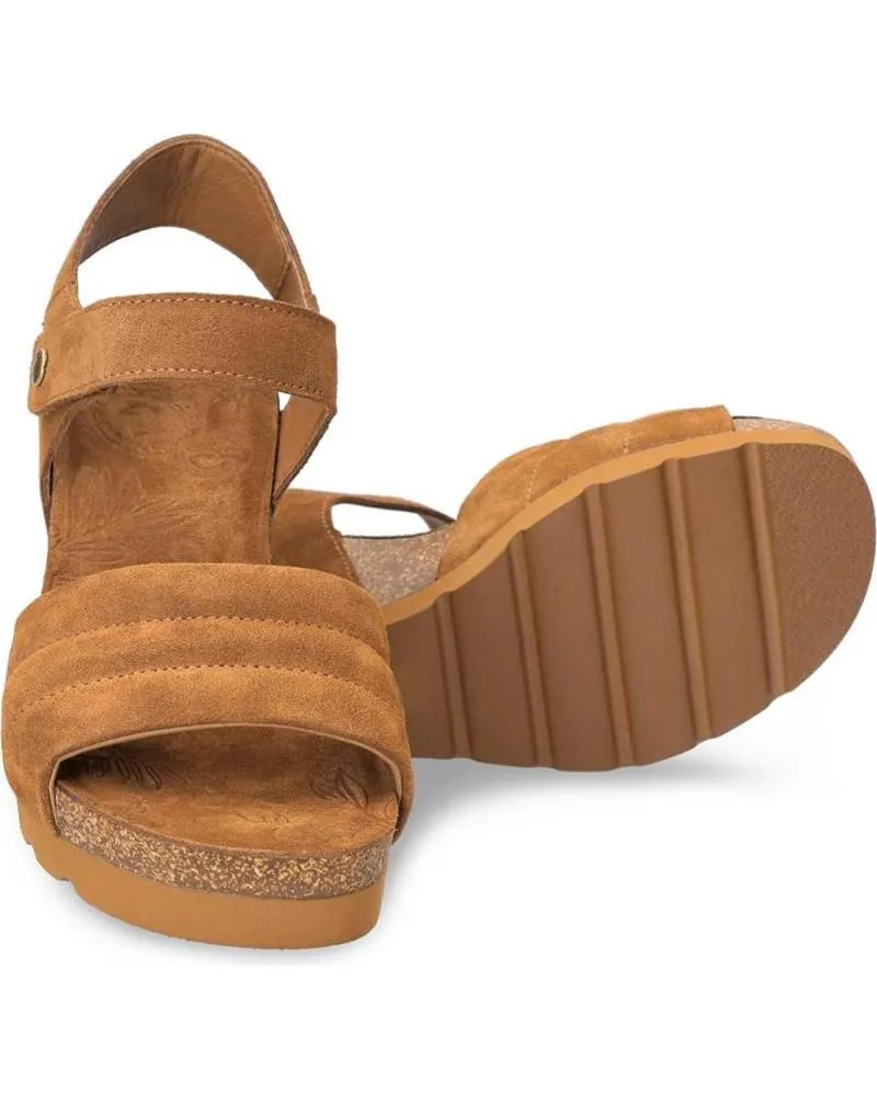 Sandalias de Mujer PANAMA JACK VALLEY B1 VELOUR CUERO - BARK