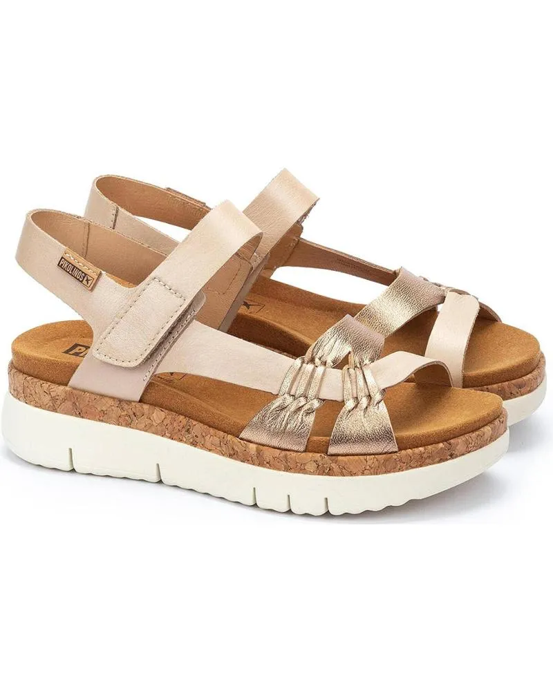 Sandalias de Mujer y Niña PIKOLINOS SANDALIA PALMA W4N-0968CLC1 CHAMPAGNE