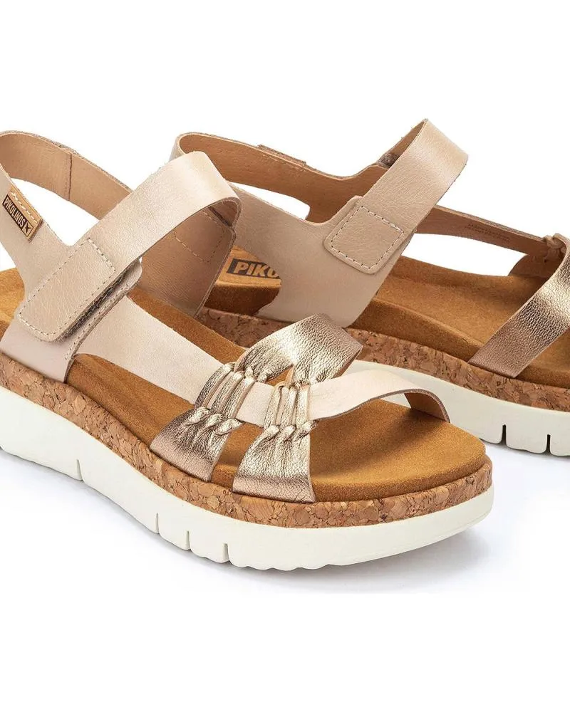 Sandalias de Mujer y Niña PIKOLINOS SANDALIA PALMA W4N-0968CLC1 CHAMPAGNE