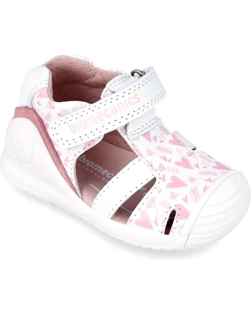 Sandalias de Niña BIOMECANICS SANDALIAS SAUVAGE 242104-A PRIMEROS PASOS BLANCO