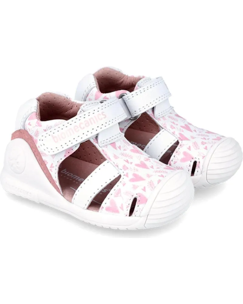 Sandalias de Niña BIOMECANICS SANDALIAS SAUVAGE 242104-A PRIMEROS PASOS BLANCO