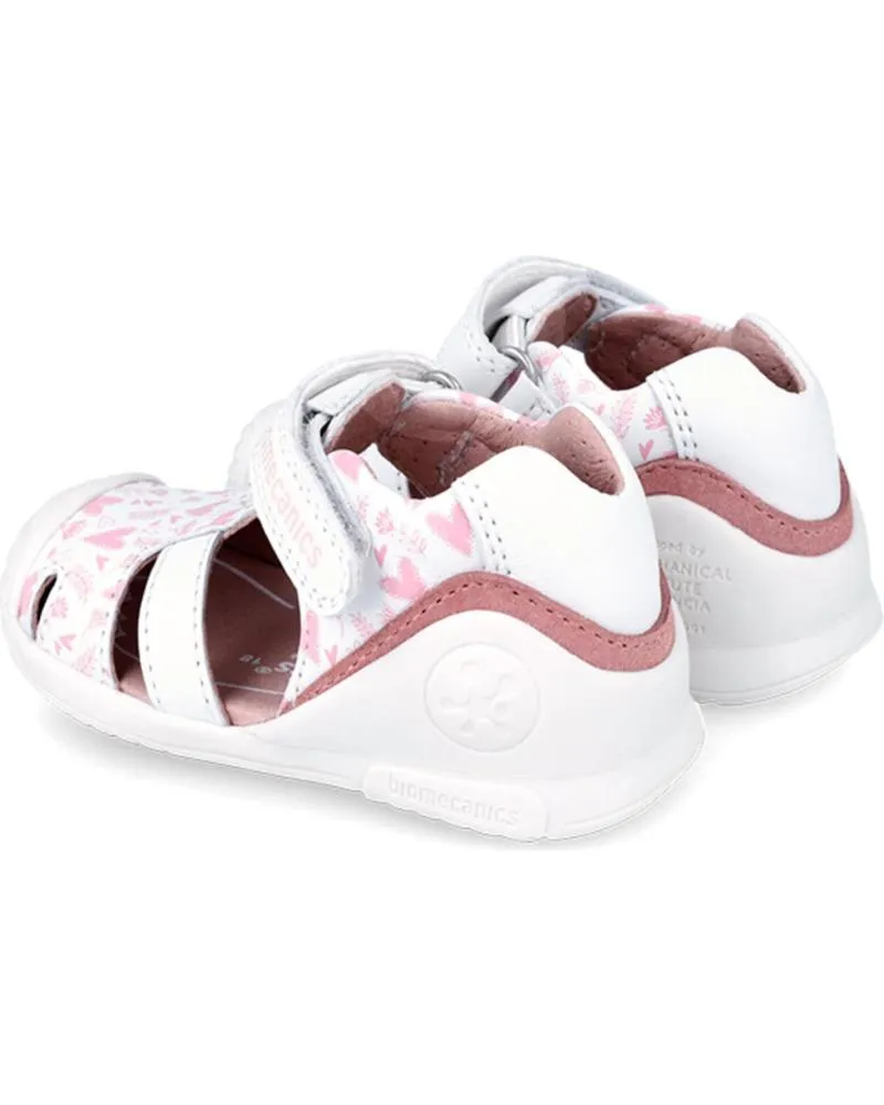 Sandalias de Niña BIOMECANICS SANDALIAS SAUVAGE 242104-A PRIMEROS PASOS BLANCO