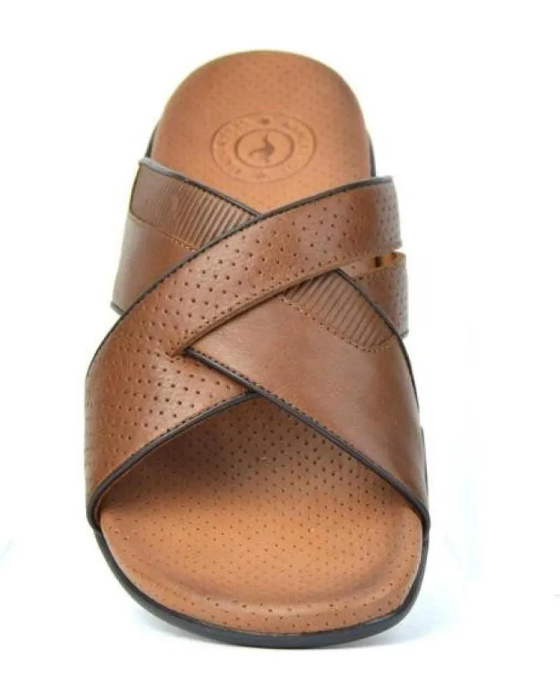 Sandalias KANGAROOS  de Hombre SANDALIAS DE HOMBRE 517-23  P CUERO N VIVO MARRONP CUERO N VIVO MARRON