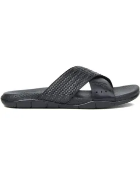 Sandalias KANGAROOS  de Hombre SANDALIAS DE HOMBRE 518-11  PIEL NEGROPIEL NEGRO