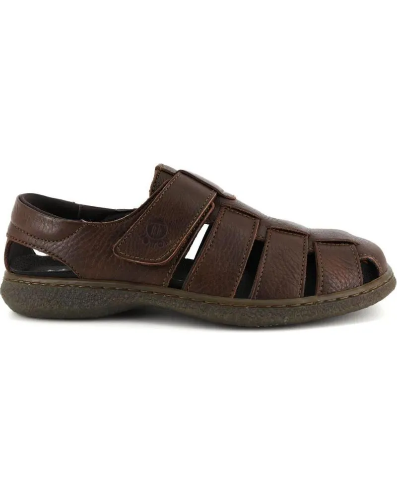 Sandalias NOTTON  de Hombre 0106 SANDALIAS DE HOMBRE PIEL  MARRON