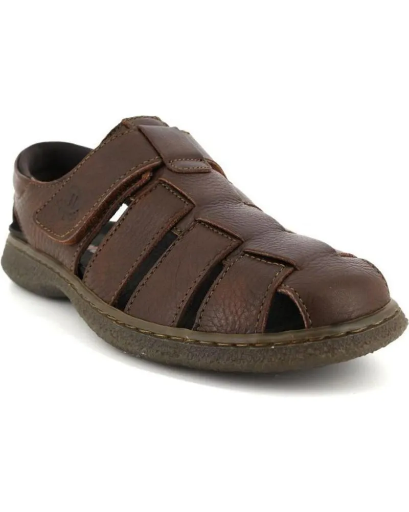 Sandalias NOTTON  de Hombre 0106 SANDALIAS DE HOMBRE PIEL  MARRON