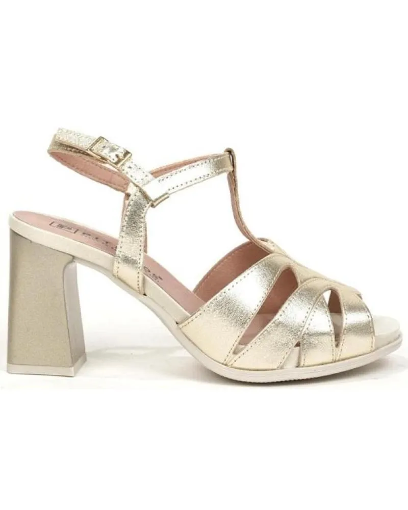 Sandalias PITILLOS  de Mujer SANDALIAS DE TACON 5702 MUJER ORO  DORADO