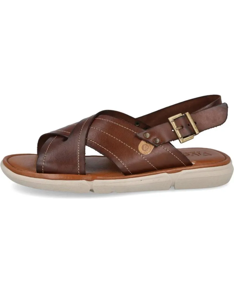 Sandalias VIVANT  de Hombre SA-231200 SANDALIAS PIEL HOMBRE  NUEZ