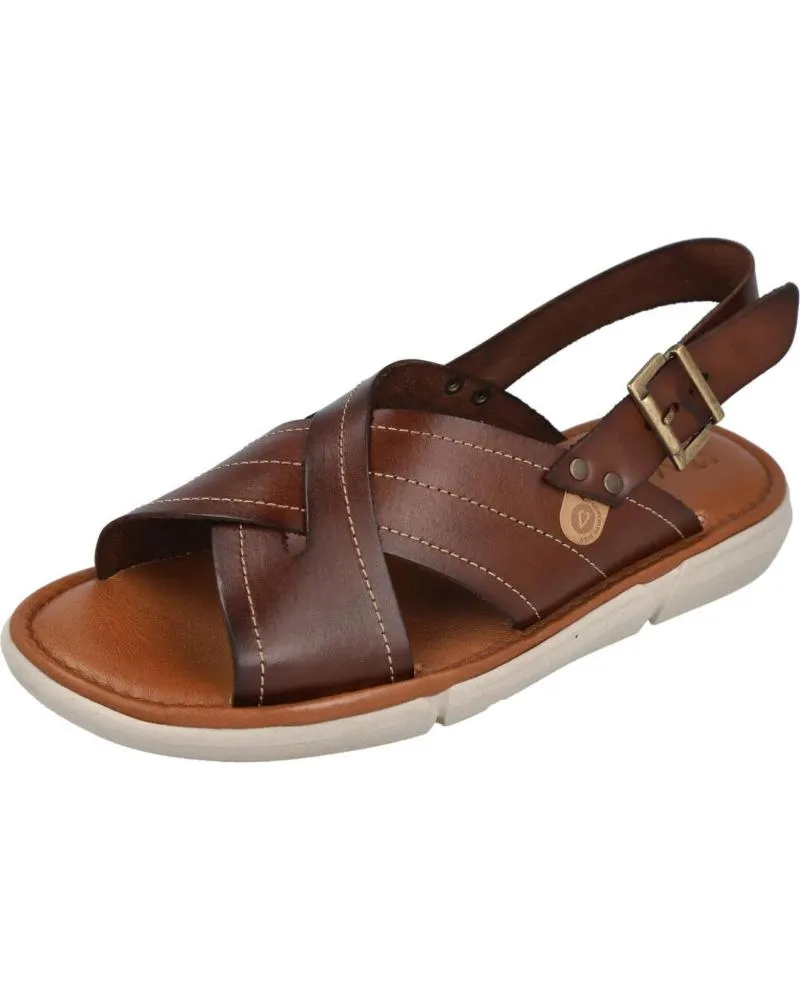 Sandalias VIVANT  de Hombre SA-231200 SANDALIAS PIEL HOMBRE  NUEZ